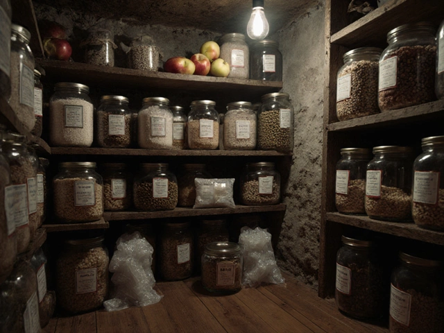 Как сделать запасы на случай голода: практическое руководство по длительному хранению продуктов