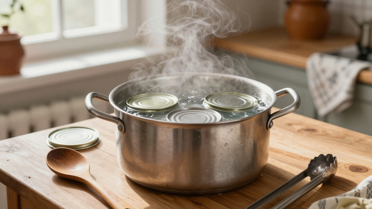 Сколько нужно кипятить крышки для консервации: точное время и важные нюансы