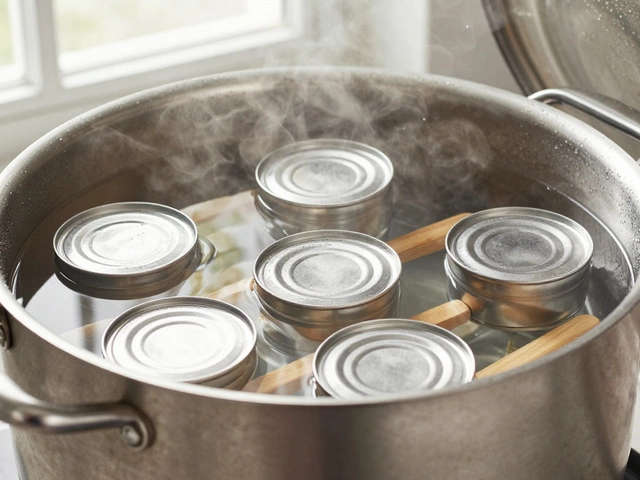 Сколько минут стерилизовать металлические крышки для консервации овощей