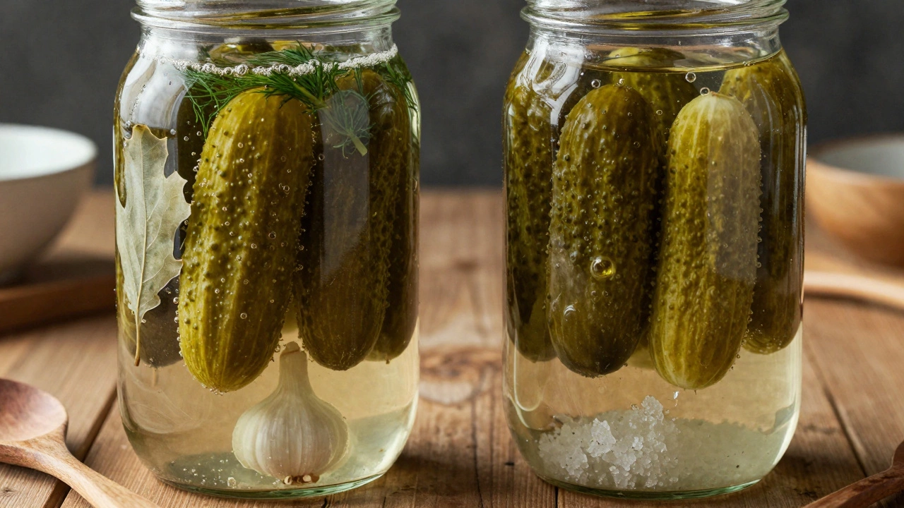 Чем квашеные огурцы отличаются от солёных: ключевые различия в вкусе, процессе и пользе