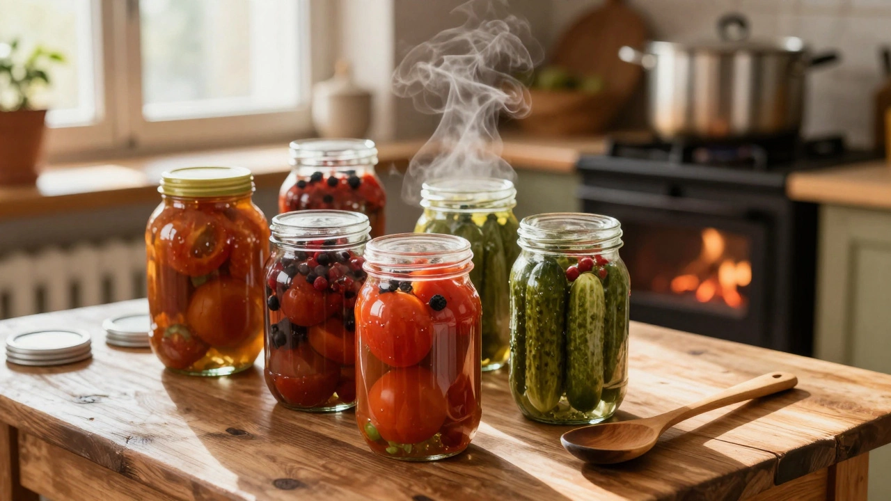 Какие методы консервирования применяют для переработки овощей и плодов?