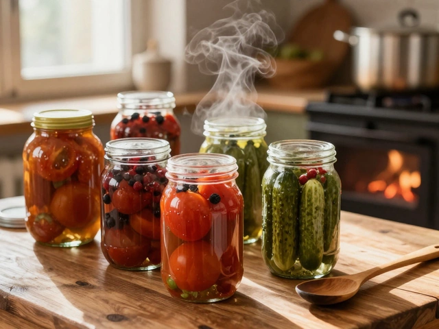 Какие методы консервирования применяют для переработки овощей и плодов?